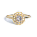 Malika Morganite Diamond Ring - MANARI.eu
