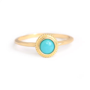 Dalia Turquoise Ring - MANARI.eu