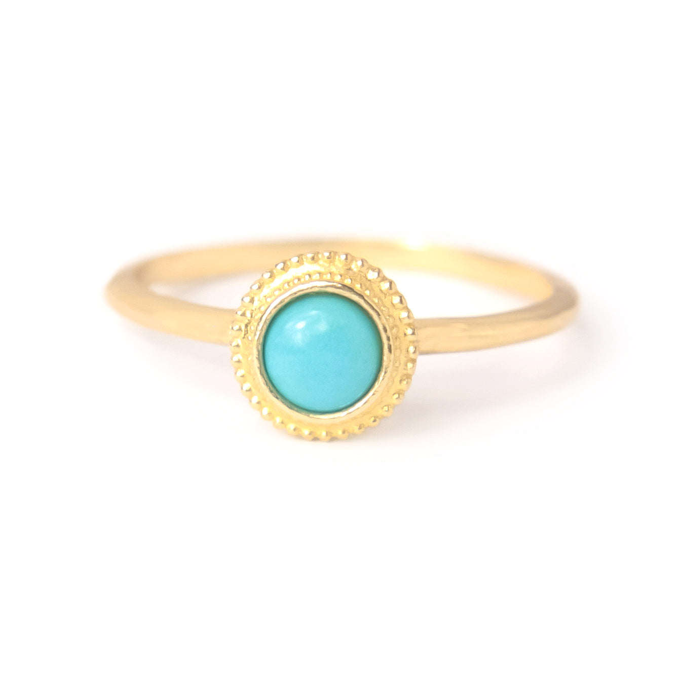 Dalia Turquoise Ring - MANARI.eu