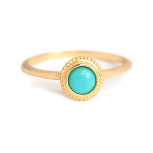 Dalia Turquoise Ring - MANARI.eu