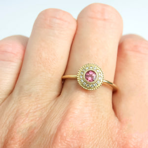 Leila Tourmaline Diamond Ring - MANARI.eu