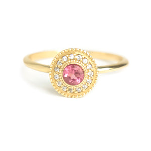 Leila Tourmaline Diamond Ring - MANARI.eu
