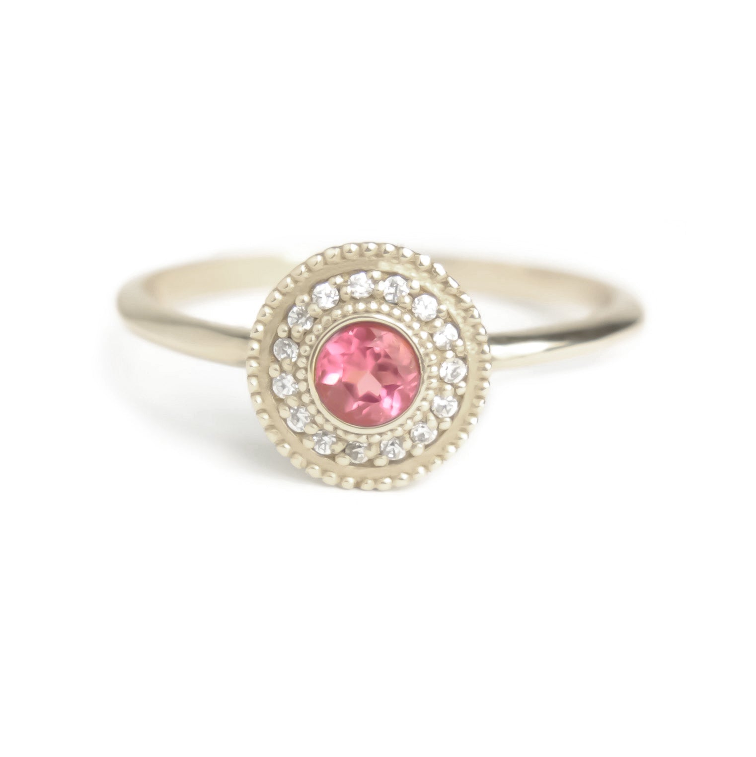 Leila Tourmaline Diamond Ring - MANARI.eu