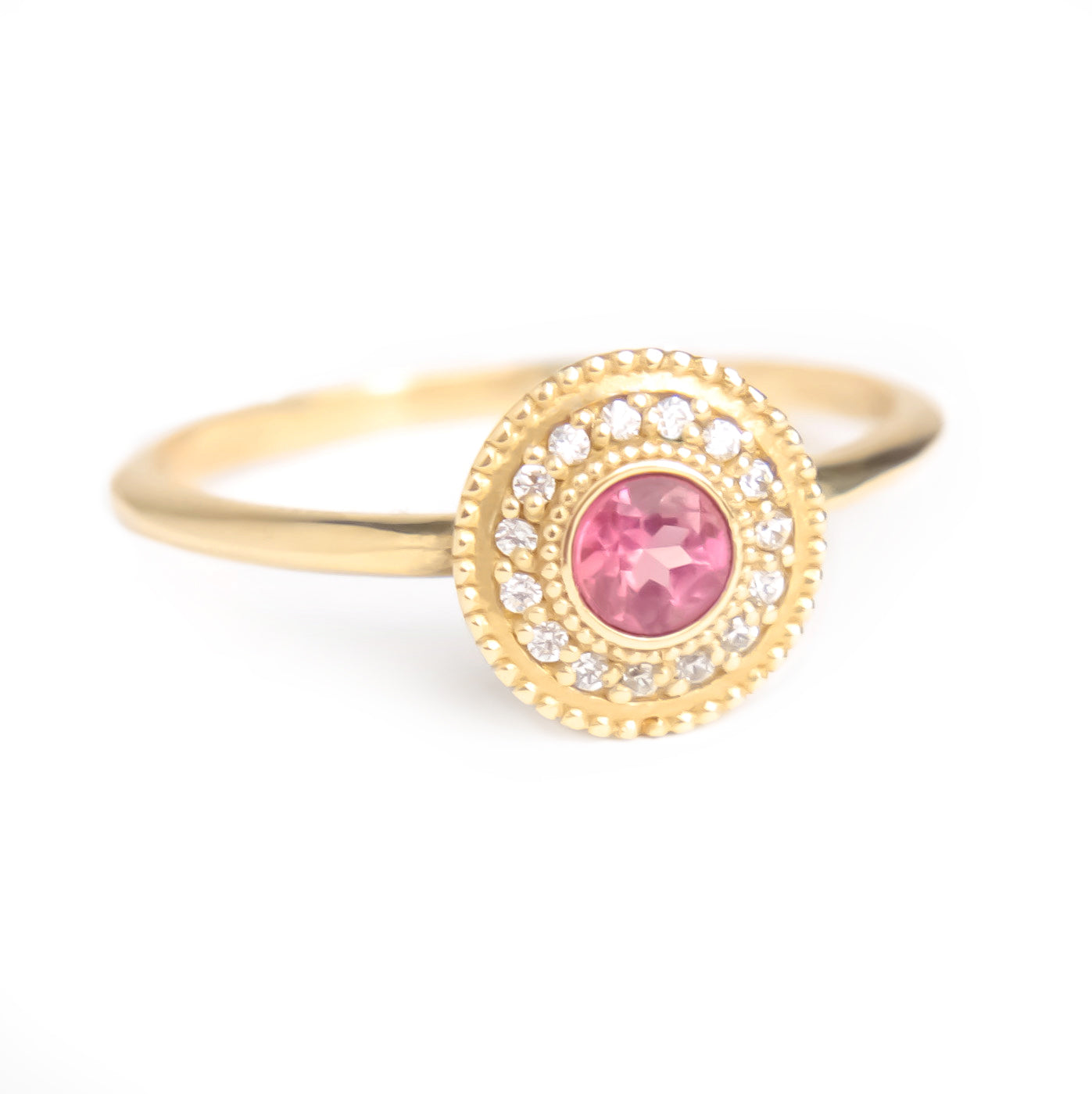 Leila Tourmaline Diamond Ring - MANARI.eu