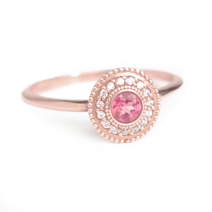 Leila Tourmaline Diamond Ring - MANARI.eu