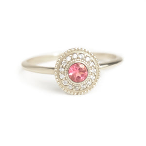 Leila Tourmaline Diamond Ring - MANARI.eu