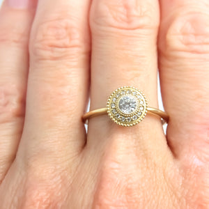 Leila Diamond Ring - MANARI.eu