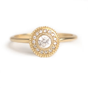 Leila Diamond Ring - MANARI.eu