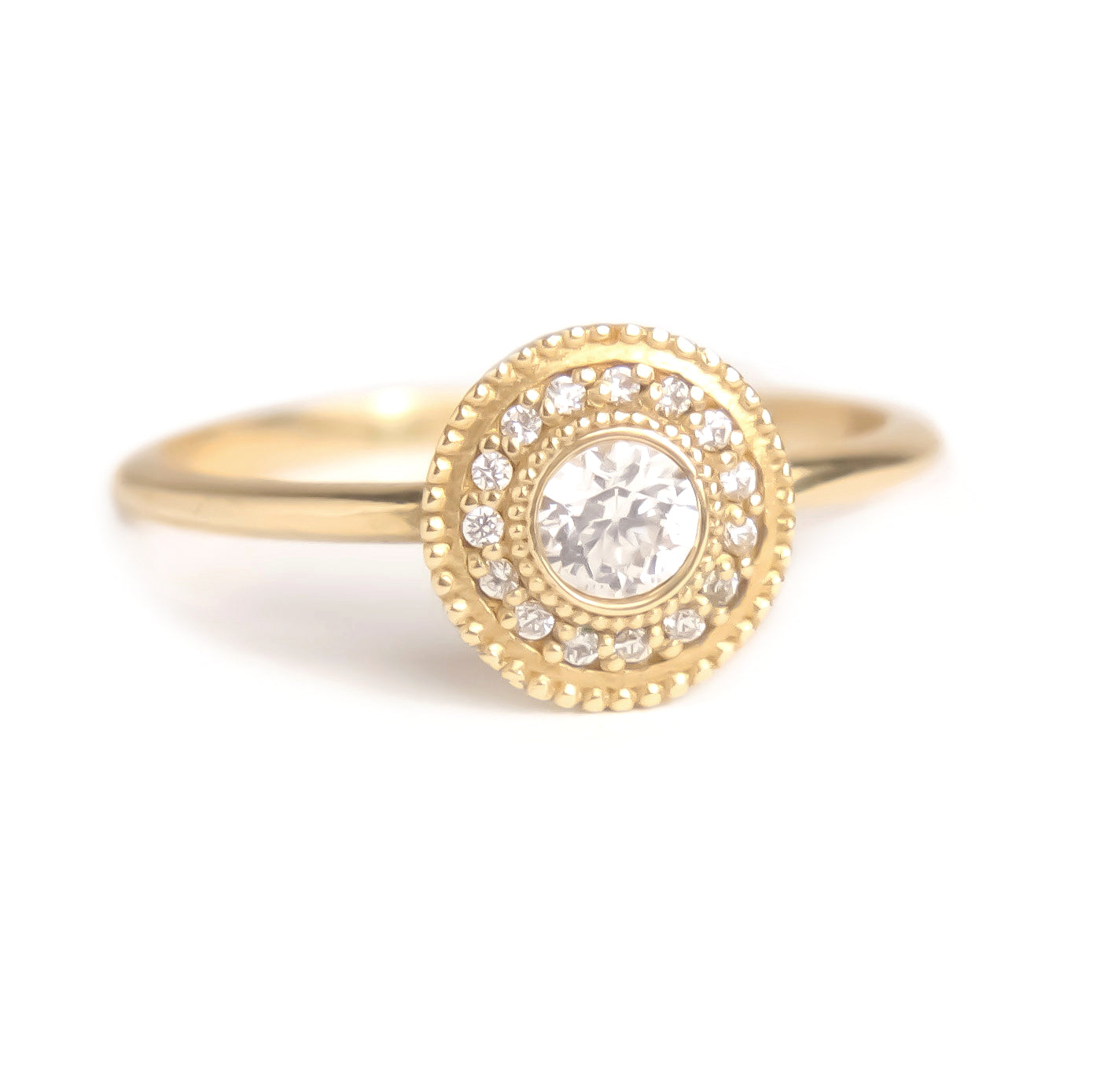 Leila Diamond Ring - MANARI.eu