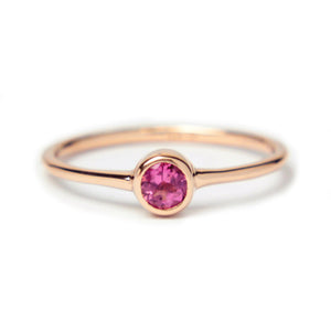 Tourmaline 14k Gold Ring - MANARI.eu