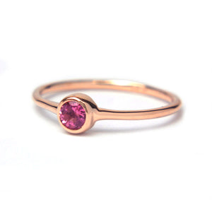 Tourmaline 14k Gold Ring - MANARI.eu