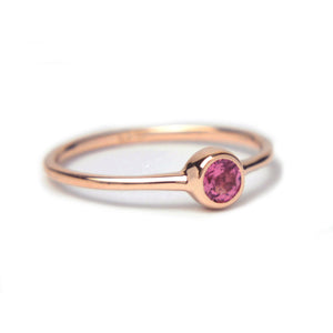 Tourmaline 14k Gold Ring - MANARI.eu