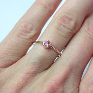 Tourmaline 14k Gold Ring - MANARI.eu