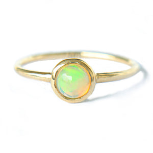Opal 14k Gold Ring - MANARI.eu