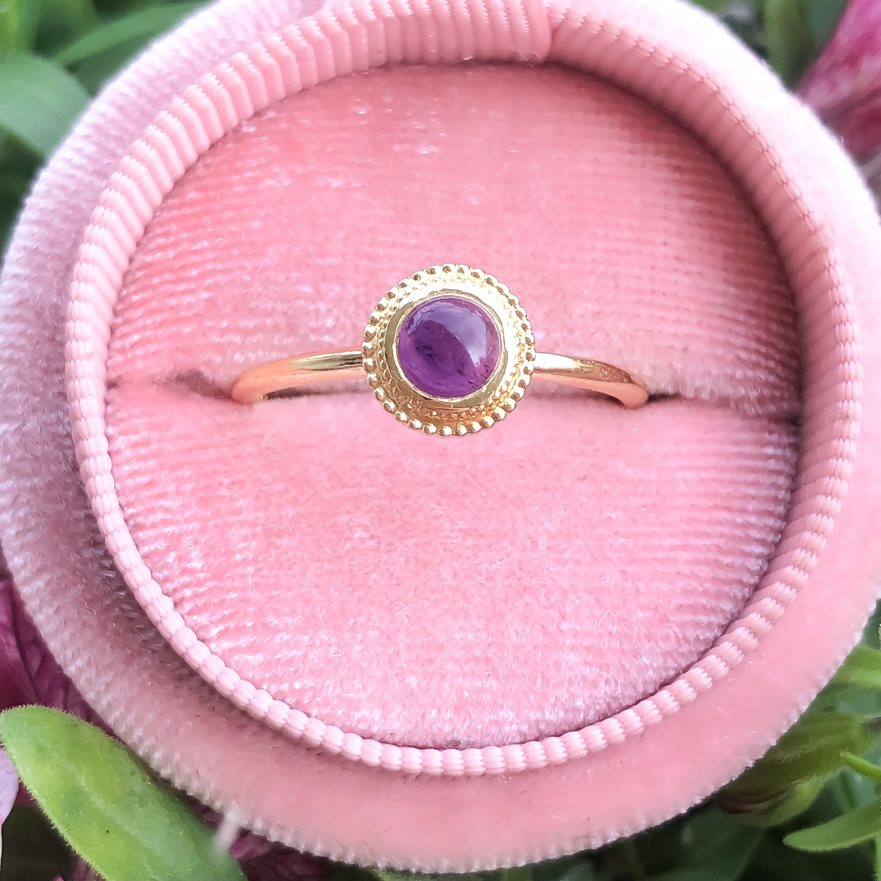 Dalia Amethyst Ring - MANARI.eu