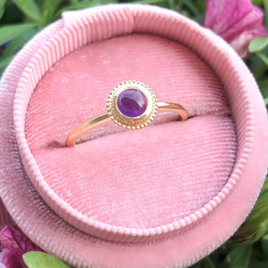 Dalia Amethyst Ring - MANARI.eu