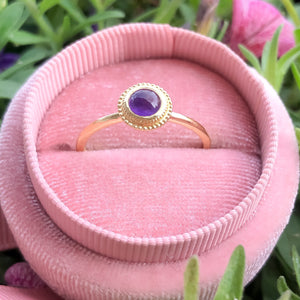 Dalia Amethyst Ring - MANARI.eu