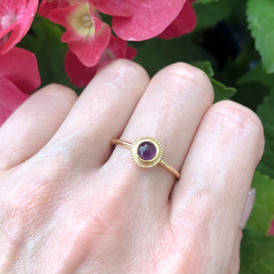 Dalia Amethyst Ring - MANARI.eu