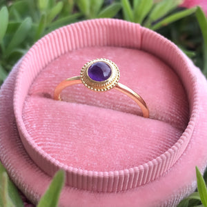 Dalia Amethyst Ring - MANARI.eu